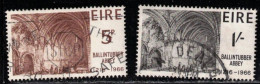 IRELAND Scott # 218-9 Used - Ballintubber Abbey C - Usati