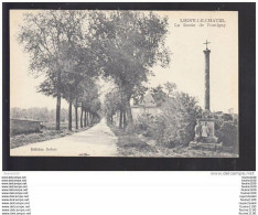 Carte De  LIGNY LE CHATEL  ( Calvaire / Croix )  ( Recto Verso ) - Ligny Le Chatel