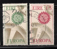IRELAND Scott # 232-3 Used - 1967 Europa Issue B - Ungebraucht