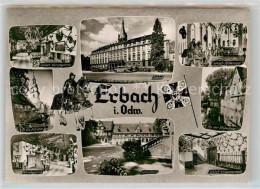 42916774 Erbach Odenwald Schloss Hirschgalerie Rittersaal Eingangshalle Schlossh - Erbach
