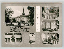 42916765 Erbach Odenwald Cafe Venezia Gastraum Theke Terrasse Schloss  Erbach - Erbach