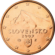 Slovaquie, Euro Cent, 2009, Kremnica, Cuivre Plaqué Acier, FDC, KM:95 - Slovakia