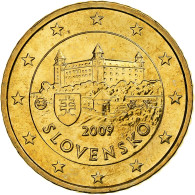 Slovaquie, 50 Euro Cent, 2009, Kremnica, Laiton, FDC, KM:100 - Slovacchia