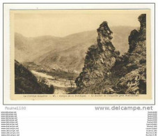 Carte Des Gorges De La Dordogne Le Rocher De L' Aiguille Près Nauzenac - Arnac Pompadour