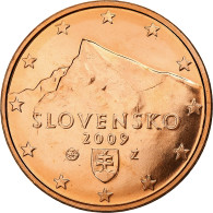 Slovaquie, 5 Euro Cent, 2009, Kremnica, Cuivre Plaqué Acier, FDC, KM:97 - Slowakei