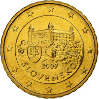 Slovaquie, 10 Euro Cent, 2009, Kremnica, Laiton, FDC, KM:98 - Slowakei