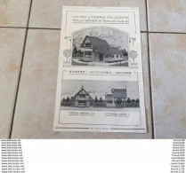 An 1907 Plan Architecture Villa Dans Le Lotissement De BEAUSEJOUR Seine Et Oise Je Pense Morsang Sur Orge ? à Identifier - Architecture