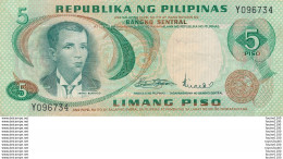 Billet  De Banque 5 Piso Pilipinas - Philippines