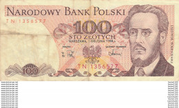 Billet  De Banque Narodowy Bank Polski  100 Tysiac Zlotych - Poland