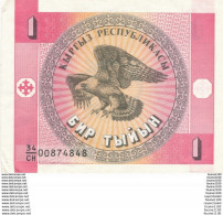 Billet  De Banque 1 KIRGHIZSTAN - Kyrgyzstan