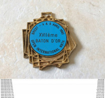 Médaille ( Majorette ) De La National Baton Twirling Association  NBTA XVIIe Baton D'or  BREST 4 Et 5 Avril 1992 - Non Classés
