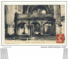 Carte De Appoigny Intérieur De L' église  Le Jubé - Appoigny