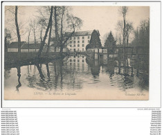 Carte De Lèves Le Moulin De Longsaulx ( Pub Au Dos à L' Abeille Rue De Passy à Paris Horlogerie Bijouterie ( Recto Verso - Lèves