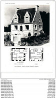 Architecture Ancien Plan D'une Villa  à  BEG MEIL    ( Architecte Jacques LACHAUD à QUIMPER    ) - Architecture