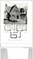 Architecture Ancien Plan D'une Villa à TREGASTEL   ( Architecte J-p LE MEUR  à PERROS GUIREC   ) - Architectuur