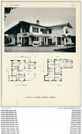 Architecture Ancien Plan D'une Villa De M. D. à MAGESCQ  ( Architecte J. PRUNETTI   ) - Arquitectura