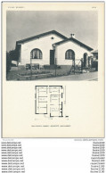 Architecture Ancien Plan D'une Villa " Rogath " à BIARRITZ   ( Architecte Jean LAMBERT  ) - Arquitectura