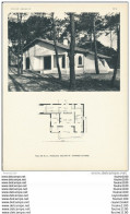 Architecture Ancien Plan D'une Villa De M. D. à HOSSEGOR   ( Architecte Bernard DURAND    ) - Architektur