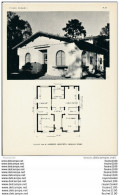 Architecture Ancien Plan D'une Villa De Mlle B. à HOSSEGOR   ( Architecte Benjamin GOMEZ    ) - Architecture