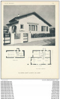 Architecture Ancien Plan D'une Villa " Becerril " à BIARRITZ ( Architecte Jean LAMBERT   ) - Architecture