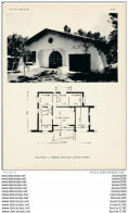 Architecture Ancien Plan D'une Villa Du Dr. G. à HOSSEGOR    ( Architecte Bernard DURAND     ) - Architecture