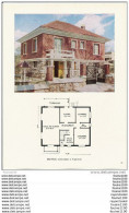 Architecture Ancien Plan D'une Villa ( Constructeur  DENARDI à ARGENTEUIL   ) - Architecture