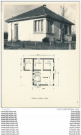 Achitecture Ancien Plan De Maison / Villa ( Architecte PERRISSIN  à CAEN  ) - Architecture