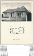 Achitecture Ancien Plan De Maison / Villa ( Architecte PERRUSSIN à CAEN     ) - Arquitectura