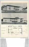 Achitecture Ancien Plan De Maison / Villa ( Architecte L. G. GOMBEAUD à BORDEAUX      ) - Architecture