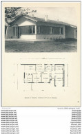 Achitecture Ancien Plan De Maison / Villa ( Architecte S  GRANGE Et PEYSSARD  à BORDEAUX     ) - Architecture