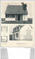 Achitecture Ancien Plan De Maison / Villa ( Architecte Y. FRANCES à BREST   ) - Architektur