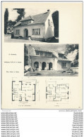 Achitecture Ancien Plan De Maison / Villa ( Architecte G. RAYNAUD  à AUTUN    ) - Arquitectura