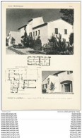 Achitecture Ancien Plan D'une Villa " Nicole " à La Nartelle  ( Architecte BARBIER BOUVET Et RICHIER à SAINTE MAXIME - Architectuur