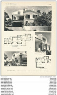 Achitecture Ancien Plan D'une Villa LOU CAMILLOU à SAINTE MAXIME ( Architecte BARBIER BOUVET Et RICHIER à SAINTE MAXIME) - Architecture