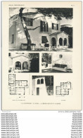 Achitecture Ancien Plan D'une Villa " Les Hespérides " à  CANNES   ( Architecte BELLINI à CANNES ) - Architettura