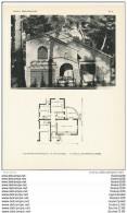 Achitecture Ancien Plan D'une Villa " La Maison De Françoise " à CAP D' ANTIBES   ( Architecte G. CRETELLE à ANTIBES  ) - Arquitectura