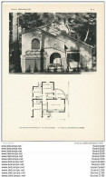 Achitecture Ancien Plan D'une Villa " La Maison De Françoise " à CAP D' ANTIBES   ( Architecte G. CRETELLE à ANTIBES  ) - Architektur