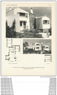 Achitecture Ancien Plan D'une Villa " Symphonie " Aux ISSAMBRES ( Architecte BOUCHET & MOISSON à GRASSES  Réal. Beaumont - Architettura