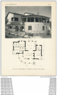 Achitecture Ancien Plan D'une Villa " La Houle " à SAINTE MAXIME ( Architecte R. TOMENOTTI à SAINTE MAXIME   ) - Architectuur