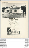 Achitecture Ancien Plan D'une Villa " La Pastourelle " à SAINT RAPHAEL  ( Architecte P. MOLLET à SAINT RAPHAEL  ) - Architettura