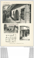 Achitecture Ancien Plan D'une Villa " Risouleto " à NICE   ( Architecte H. TOSCAN à  NICE   ) - Architettura
