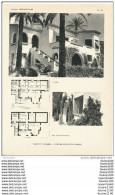 Achitecture Ancien Plan D'une Villa " Mariza " à CANNES  ( Architecte BELLINI à CANNES  ) - Architettura