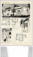 Achitecture Ancien Plan D'une Villa BRAGALOU à SAINTE MAXIME ( Architecte BARBIER BOUVET RICHIER  à SAINTE MAXIME   ) - Architectuur