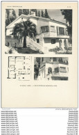 Achitecture Ancien Plan D'une Villa " Athénia " à NICE ( Architecte MILON DE PEILLON  à NICE ) - Architektur