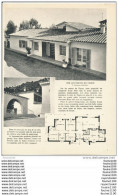 Architecture Ancien Plan D'une Villa Sur Les Pentes Du FARON ( Environs De Toulon )( Architecte P. PASCALET ) - Architektur