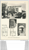 Achitecture Ancien Plan D'une Villa " Veni Vidi " à NICE ( Architecte TOSCAN à NICE ) - Architecture