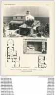 Achitecture Ancien Plan D'une Villa Menaica Aux ISSAMBRES ( Architecte BOUCHET & MOISSON à GRASSE ) Réal. BEAUMONT - Architektur