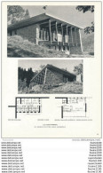 Architecture Ancien Plan De Chalet à " LES CONTAMINES " ( Architecte Ph. Maurice Plottier à Bonneville   ) - Architectuur