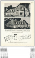 Architecture Ancien Plan D' Une Villa à ROTHENEUF PARAME  ( Architecte R. Thomaso à Saint Malo    ) - Architecture