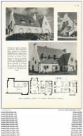 Architecture Ancien Plan D'une Villa à QUIMPER  ( Architecte Mevel Et Lemoine à Quimper  ) - Architektur